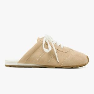 NIB Suede Slip-On Sneakers Mules Backless 9.5 Flats